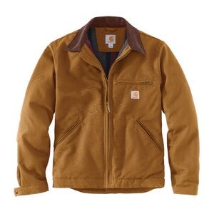 NWT Carhartt Brown Detroit Jacket Blanket Lined Large IRR Gorpcore Grunge